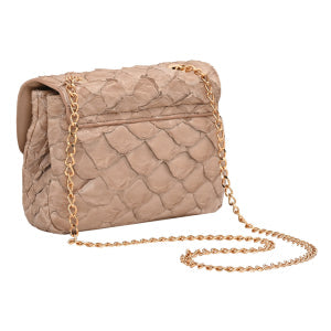 Bolsa de Couro Pirarucu Premium Porte Pequeno