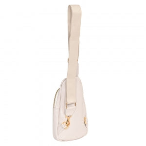 Bolsa de Ombro Transversal de Couro