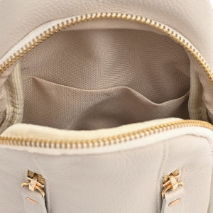 Bolsa de Ombro Transversal de Couro