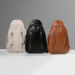 Bolsa de Ombro Transversal de Couro