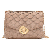 Bolsa de Couro  Pirarucu Premium Porte Pequeno