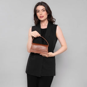 Últimas 4 peças - Bolsa de Couro Porte Pequeno