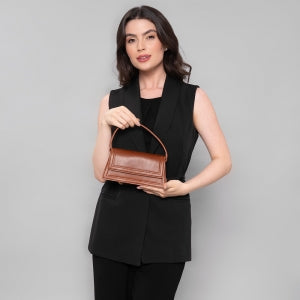 Últimas 4 peças - Bolsa de Couro Porte Pequeno