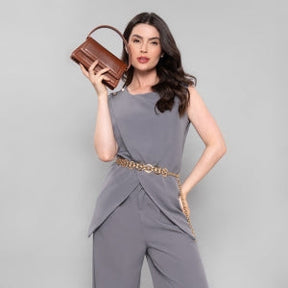 Últimas 4 peças - Bolsa de Couro Porte Pequeno