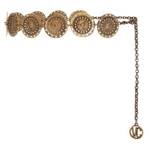 Corrente Boho de Metal com Pedraria - 3,0 cm