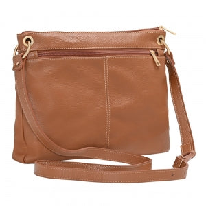 Bolsa de Couro Premium com Pesponto