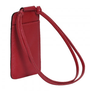 Porta Celular de Couro - Feminino